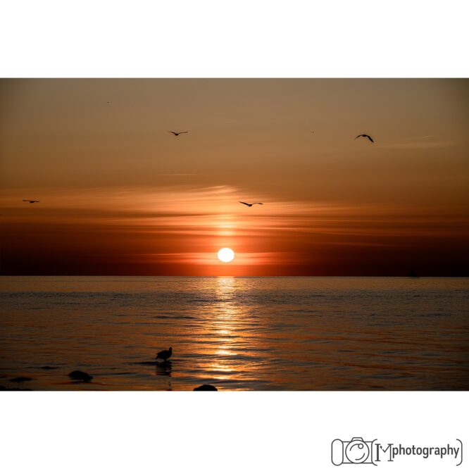 Sonnenuntergang Ostsee